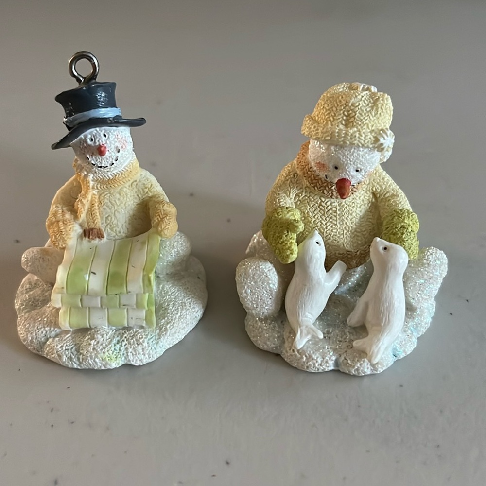 Russ snowman Christmas decor